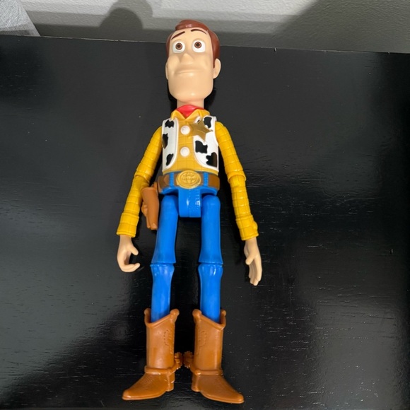 2017 Mattel Toy Story Woody Cowboy 9" Action Figure Disney Pixar No Accessories - Picture 8 of 9